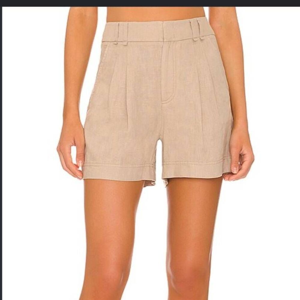 Free People Chelsea Linen Shorts